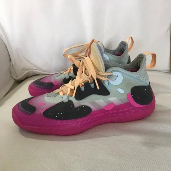 Adidas Boost James Harden Vol 5 Futurenatural Sneakers Size 7.5 - Picture 1 of 9